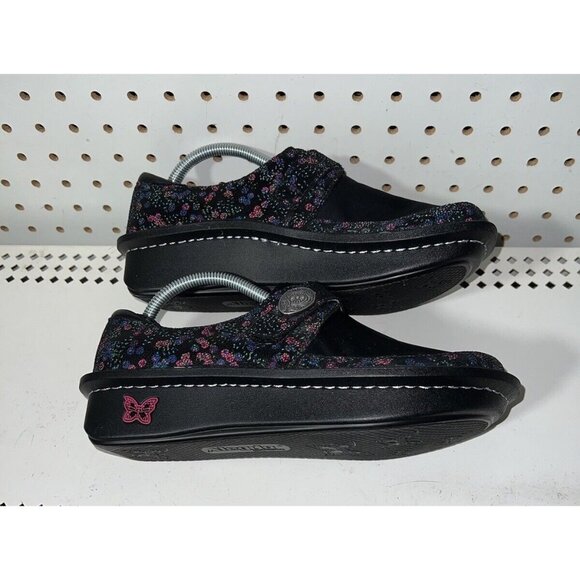 Alegria Dena Sweetums Womens Nursing Work Clogs Size EU 37 US 7 7.5 Floral - Picture 5 of 8